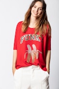 Portland Funky Sweatshirt - Women's slogan sweatshirt.