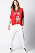 Portland Funky Sweatshirt - Women's slogan sweatshirt.