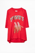 Portland Funky Sweatshirt - Women's slogan sweatshirt.