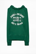 Sweatshirt Clipper Blason - Sweatshirt en coton femme.