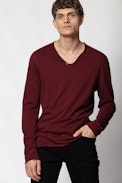 T-Shirt Monastir Blason - T-shirt homme col tunisien.