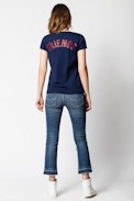 Tunisien Strass Friends - T-shirt femme en coton.