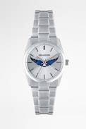 Orologio Zadig Strass Wings - Orologio in acciaio inossidabile con quadrante a motivo ali in strass blu.