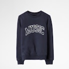 Sudadera Joe Infantil - Sudadera azul de algodón para niño.
