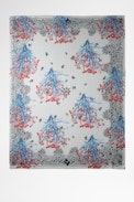 Fray Bloom Scarf - Women’s rectangular scarf