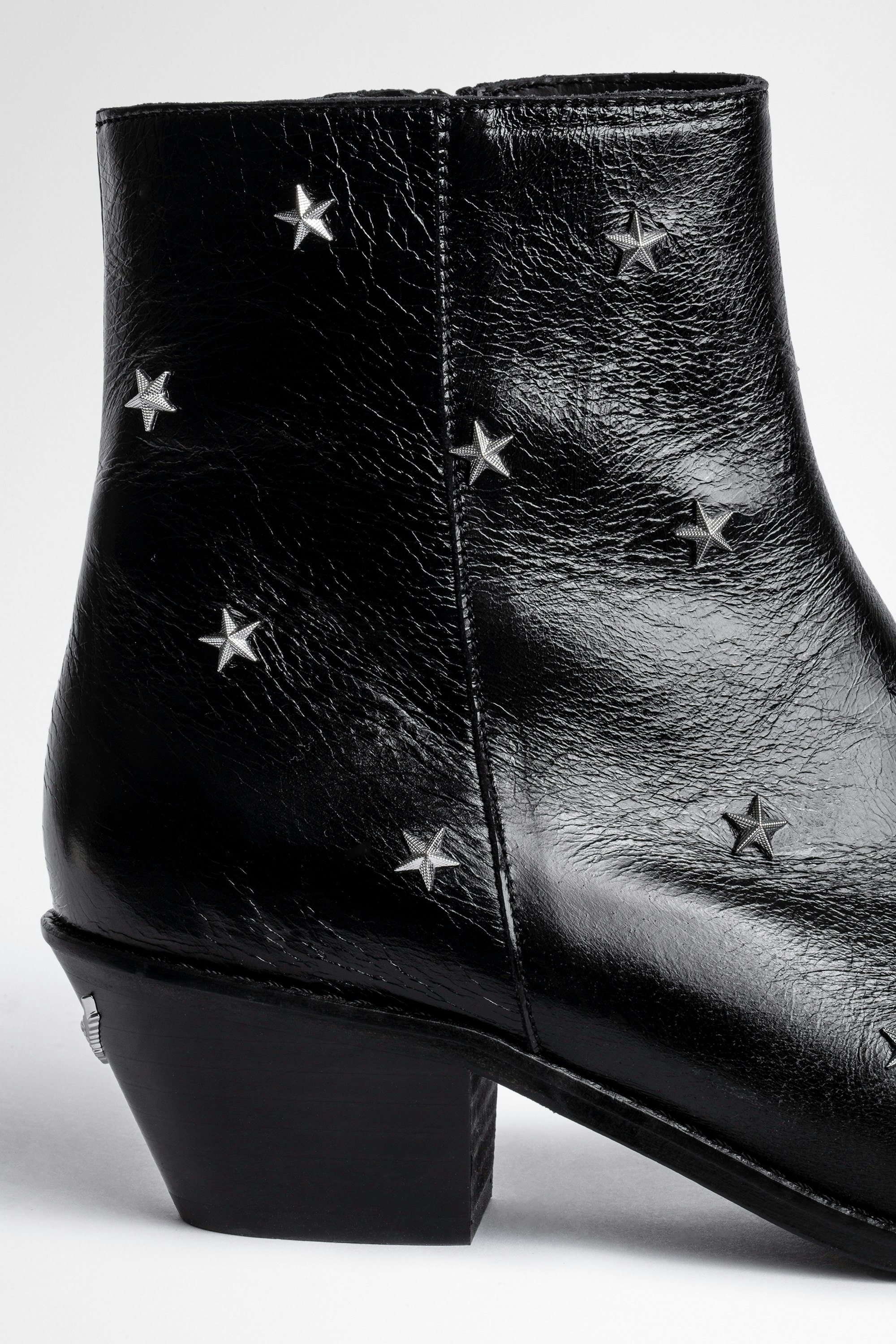 star ankle boots