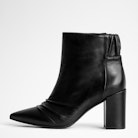 Bottines Glimmer Elastic - Bottines à talons noires en cuir d'agneau