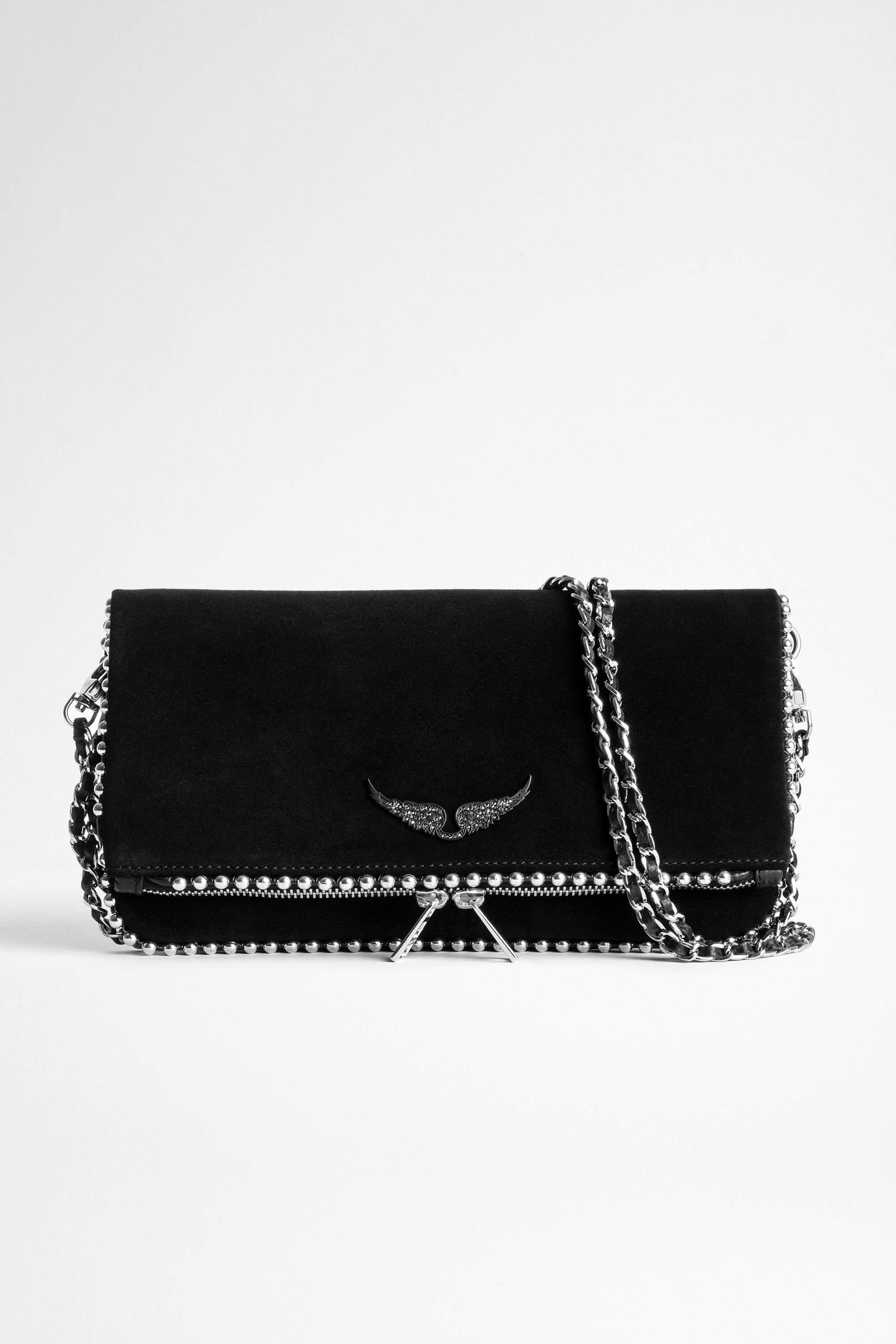 rocky suede studs bag