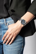 Uhr Fusion Tete de Mort - Zadig&Voltaire Uhr, silberne Farbe