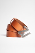 ZV Initiale Belt - Men’s brown leather belt