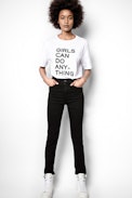 Eros Jeans - Women's black jeans.