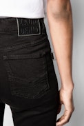 Eros Jeans - Women's black jeans.