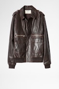 Leonard Used Jacket - Men's brown jacket.