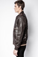 Leonard Used Jacket - Men's brown jacket.