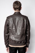 Leonard Used Jacket - Men's brown jacket.