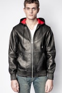 Bastien Jacket - Men's black jacket.