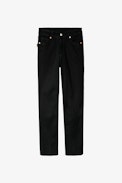 Boyfit Jeans - Women’s black boyfit jeans