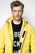 Parka Barack - Gelber Herrenparka.
