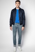 Logan Tech Jacket - Men’s blue jacket