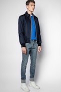 Logan Tech Jacket - Men’s blue jacket