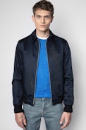 Logan Tech Jacket - Men’s blue jacket