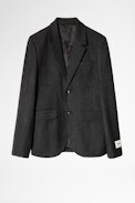Viks Check Jacket - Men’s gray jacket.