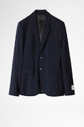 Version Wool jacket - Men’s blue jacket