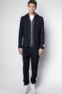 Version Wool jacket - Men’s blue jacket