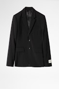 Chaqueta Version Wool - Chaqueta negra para hombre