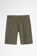 Pascal Chino Shorts - Men’s khaki green shorts.