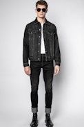 Blouson Base Destroy - Grauer Herrenblouson.