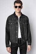 Blouson Base Destroy - Grauer Herrenblouson.