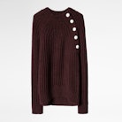 Coleen Sweater - Women’s burgundy sweater.