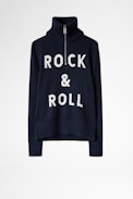 Tim Enfant Sweater - Blue Rock&Roll sweater for kids