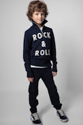 Tim Enfant Sweater - Blue Rock&Roll sweater for kids