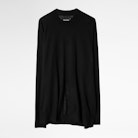 Ruby Cachemire Sweater - Women’s black featherlight cashmere sweater.