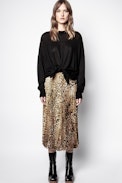 Ruby Cachemire Sweater - Women’s black featherlight cashmere sweater.