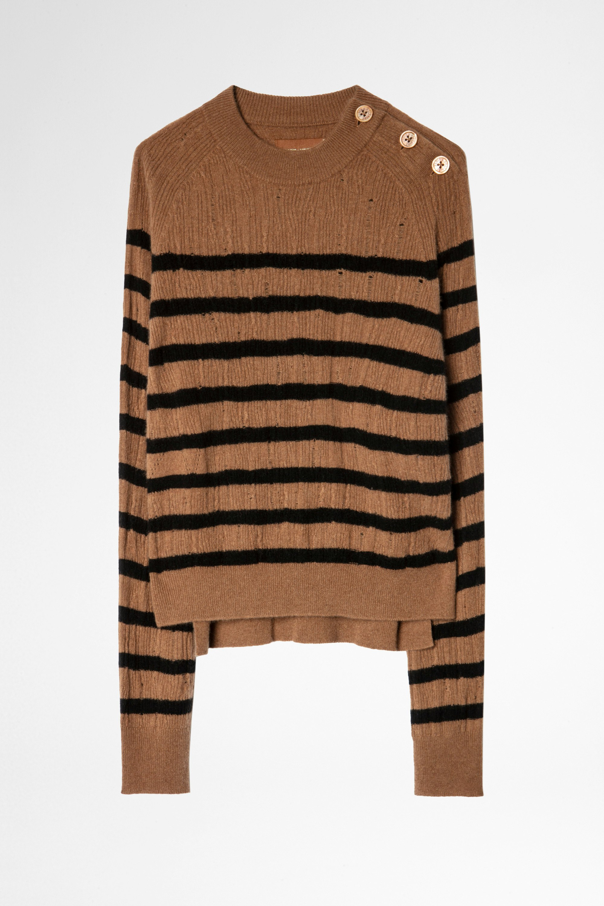 caramel colored sweater