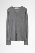 Pullover Monastir Flashlight - Grauer Herrenpullover.