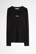 Toki T-Shirt Holy - Camiseta negra para hombre.