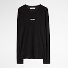 Toki T-Shirt Holy - Camiseta negra para hombre.