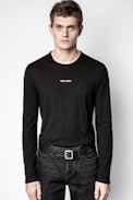 Toki T-Shirt Holy - Camiseta negra para hombre.