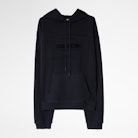 Sweatshirt Storm Blason - Sweatshirt bleu homme.