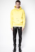 Sanchi Photoprint Wild Sweatshirt - Men's yellow sweatshirt.