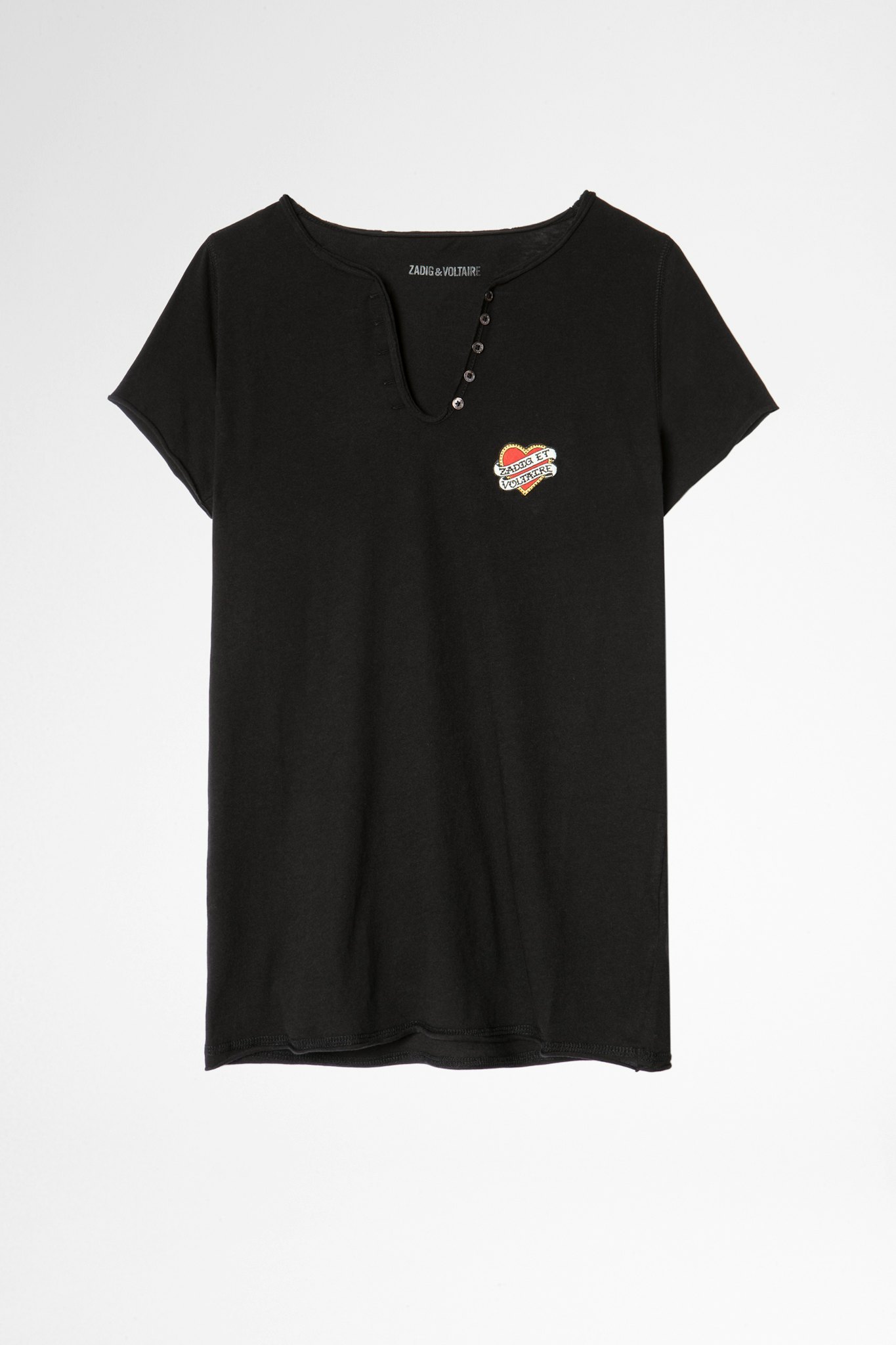 Small Heart Iconics Henley T-shirt