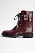 Joe Ankle Boots - Women’s burgundy leather boots