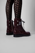 Joe Ankle Boots - Women’s burgundy leather boots