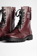 Joe Ankle Boots - Women’s burgundy leather boots
