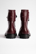 Joe Ankle Boots - Women’s burgundy leather boots