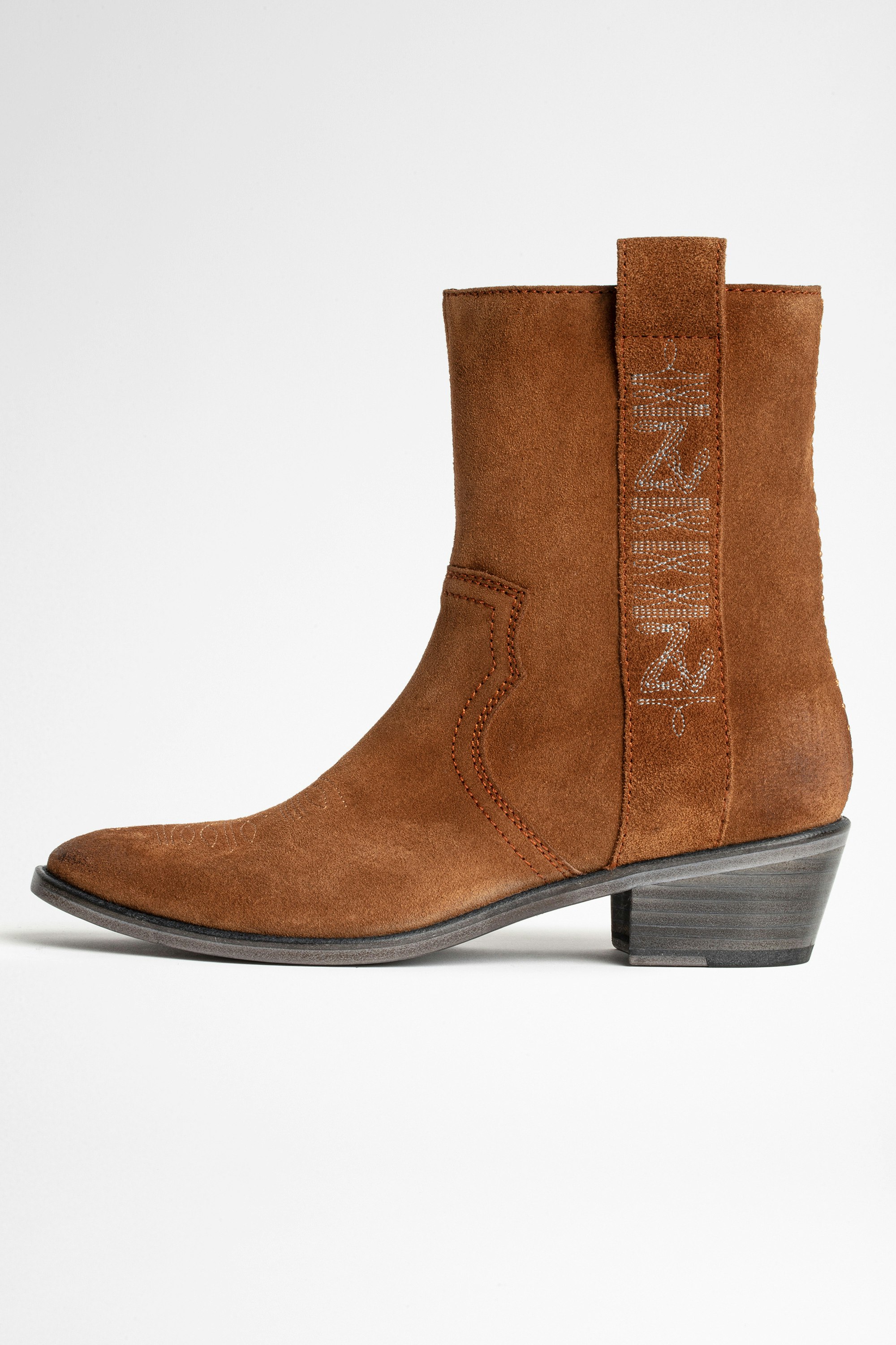Pilar High Suede Ankle Boots 